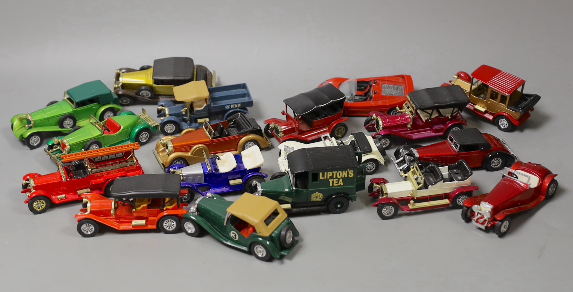Eighteen Matchbox Models of Yesteryear